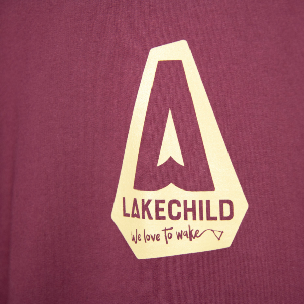 Kids; Motiv Logo Diamond Badge; LAKECHILD; Hoodie; Plum; Kapuze; Wakeboard; Wakeskate; Streetwear, We love to wake